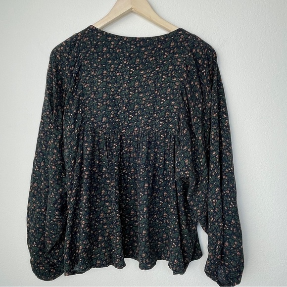 Denim and Supply Ralph Lauren Cottagecore Floral Peasant Blouse - Picture 4 of 6